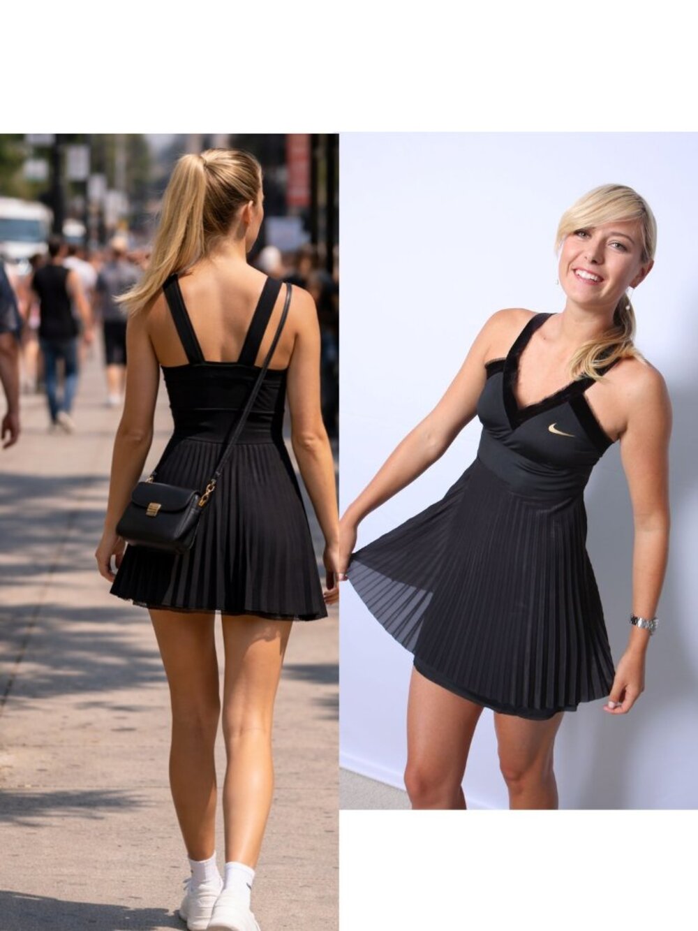 Nike Maria Sharapova tennis dress w/ Bra S Small